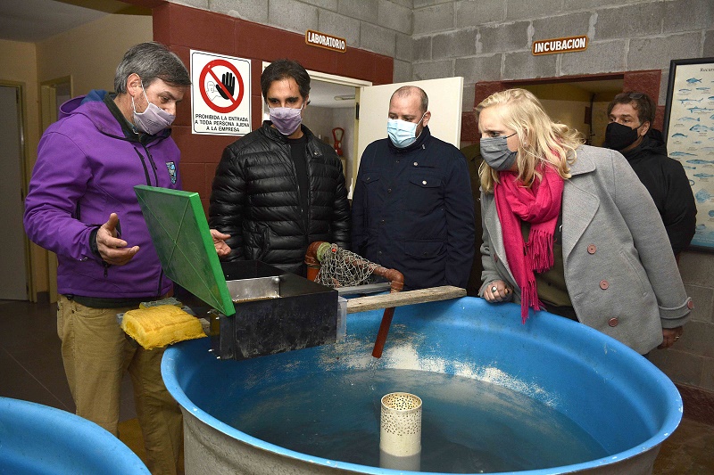 Piscicultura en Piedra Buena. 