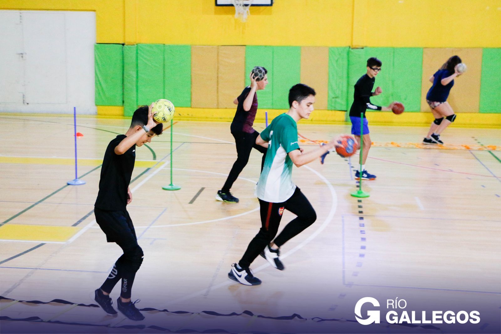 Handball formativo en el Lucho Fernández
