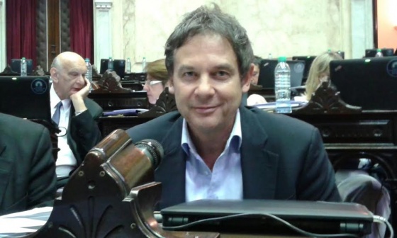 Eduardo Costa en el Congreso.
