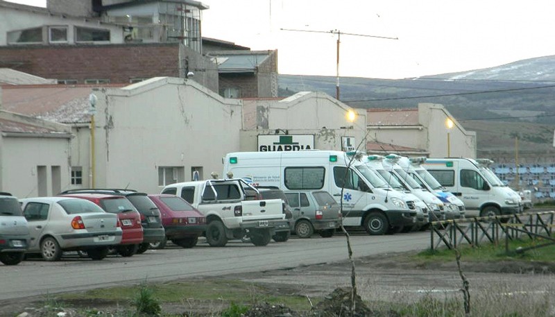 El joven agredido fue atendido en el Hospital de Río Turbio.