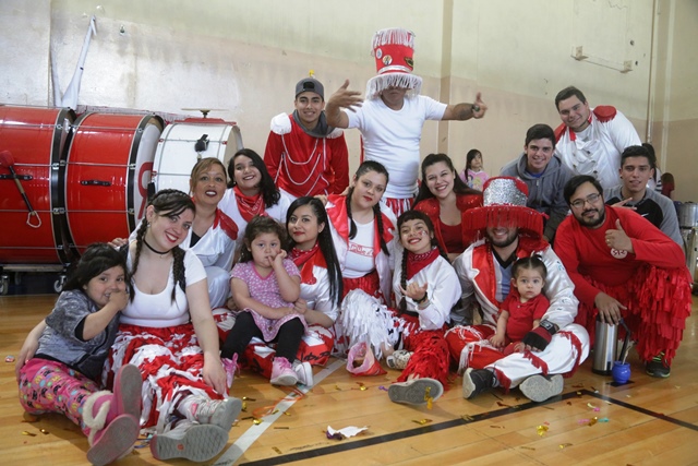 Alrededor de 150 personas festejaron en el CEPARD. 