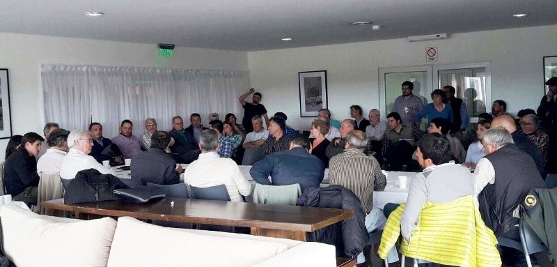 El encuentro fue el martes en Perito Moreno
