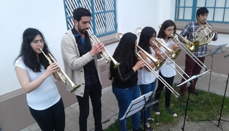 La Orquesta del Barrio audicionó en el MAEM (C.G)