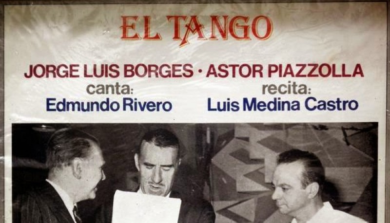 Borges y gran relación con el tango (Foto Ilustrativa)