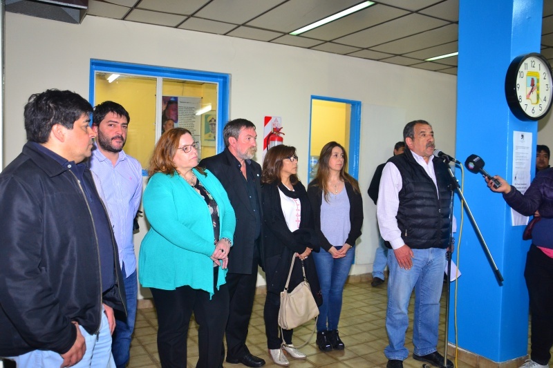 El acto se llevó a cabo en el PJ local. (C.R)