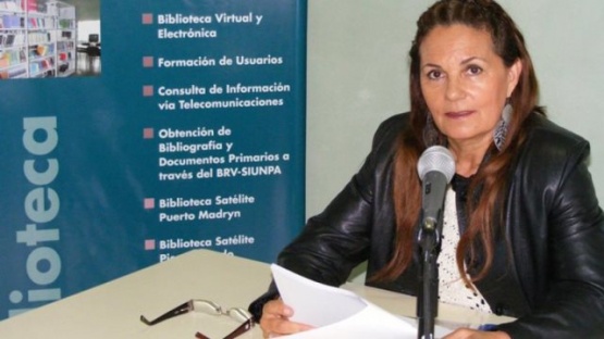 Angelina Covalschi, organizadora del encuentro regional. 