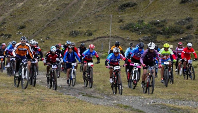 Pasaje de la competencia de ayer.