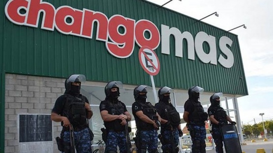 Intento de saqueo en supermercado de Trelew