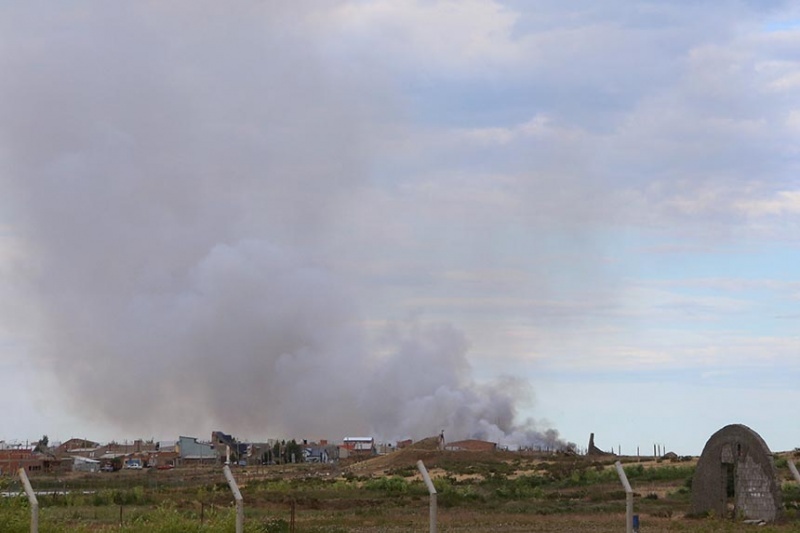 De nuevo, incendios en el vaciadero. (C.G)