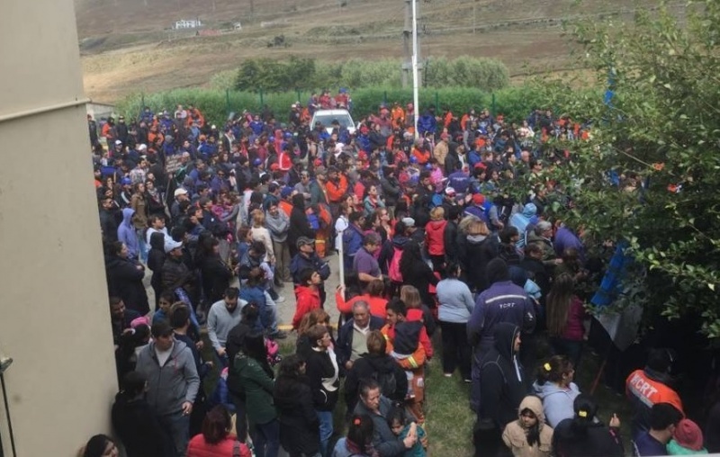 Jornada complicada en la cuenca. (Patagonia Nexo)