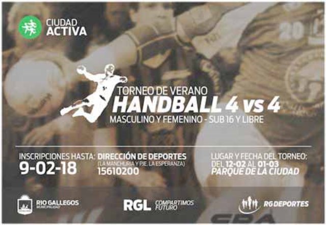  El handball arranca movido el 2018