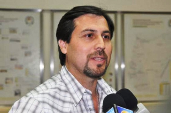 Néstor Gonález, jefe comunal de Puerto Santa Cruz
