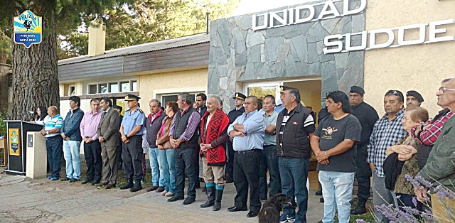 El acto se realizó en la parte externa de la Unidad Regional Sudoeste.