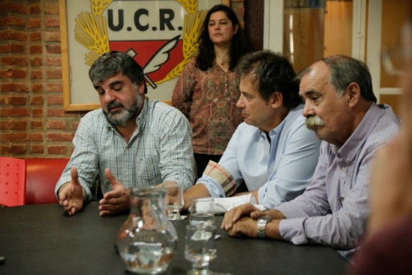 Daniel Gardonio, Eduardo Costa y Héctor Roquel 