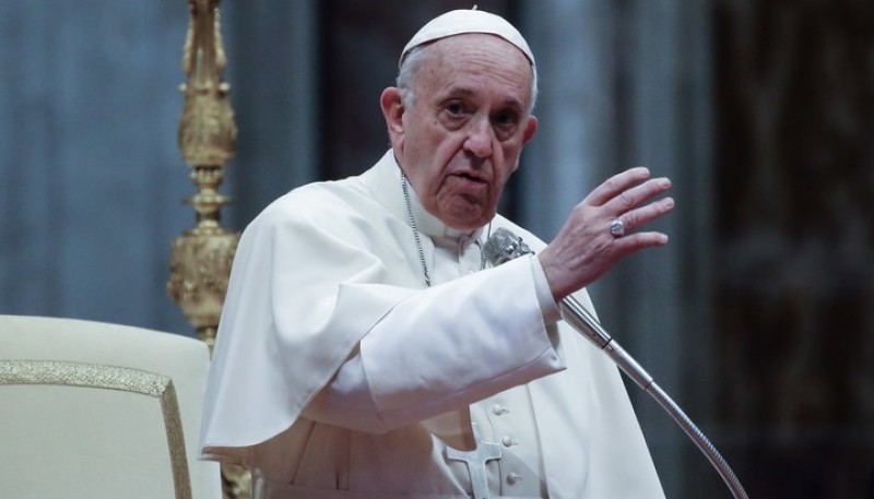 Mensaje. Francisco, durante la audiencia general de los miércoles en Ciudad del Vaticano (DPA)