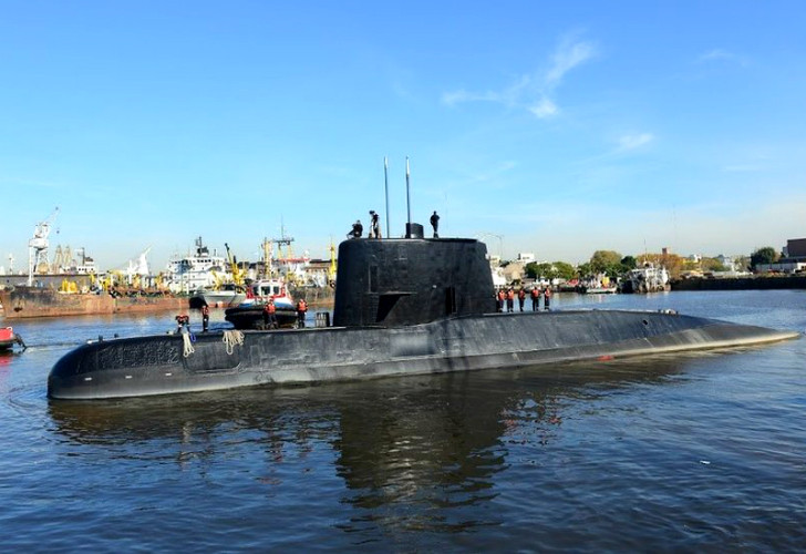 La Armada asegura que es “incorrecto” que el ARA San Juan realizara espionaje. Foto:Cedoc