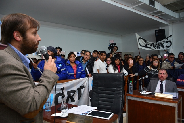 Daniel Roquel en el HCD. (C.R)