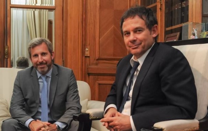 Costa se reunió con Frigerio.