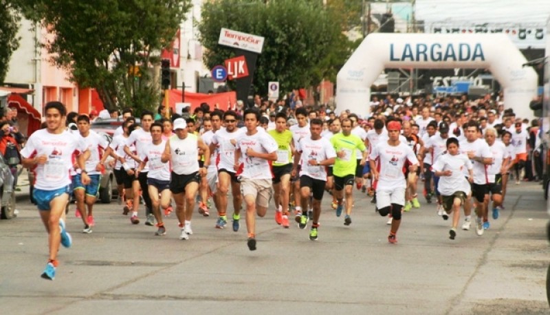 La corrida atlética está en marcha.