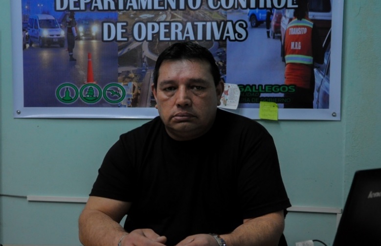 Mario Cárdenas, jefe de Tránsito.