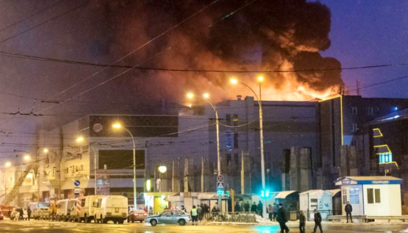 El fuego deja más de 50 muertos. Foto:TASS / Sputnik