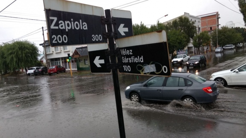 Una foto clásica de todas las lluvias. (C.G)