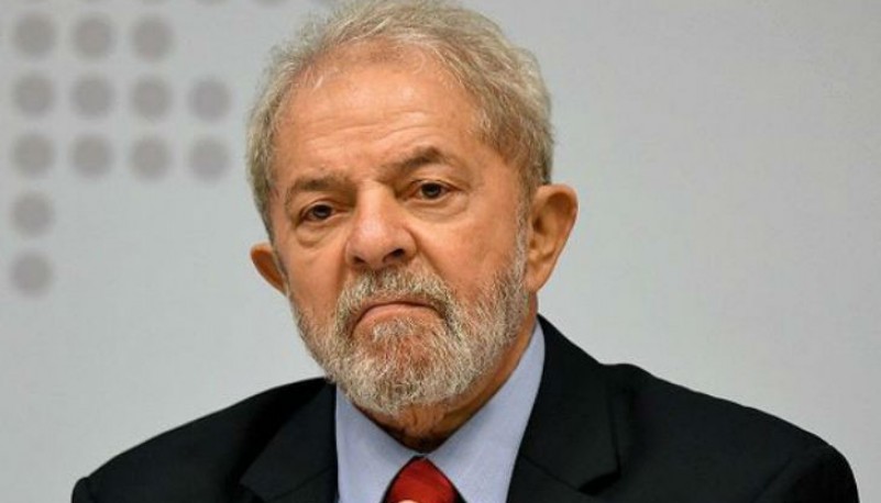 El ex presidente brasileño Luiz Inácio Lula da Silva a horas de ir a prisión. Foto:AFP