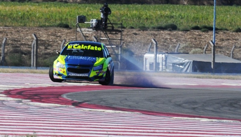 El Cruze del santacruceño mejoró con el correr del sábado.  