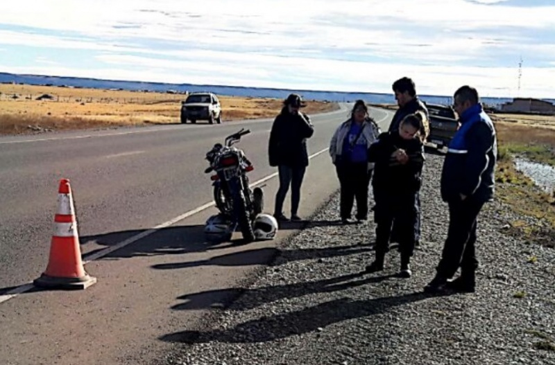 La moto había sido robada días atrás. 