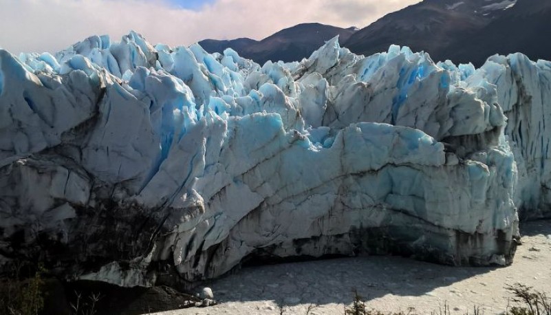 El Perito Moreno, uno de los glaciares más grandes de la Patagonia. Foto:Cedoc