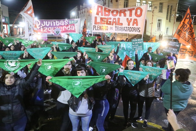 Pidieron por la despenalización del aborto. (C.G)