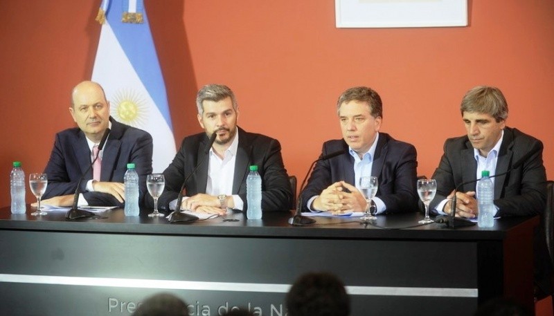 Sturzenegger, Peña, Dujovne y Caputo 