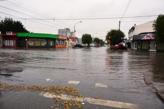 Hasta el momento cayeron 13 mm de lluvia en Río Gallegos