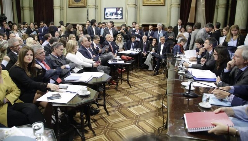 “Vamos a acompañar el dictamen aprobado en Diputados”.