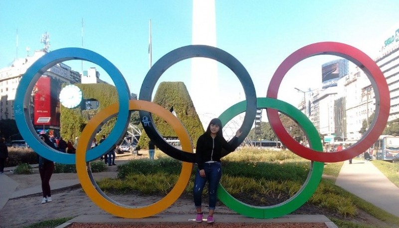 La atleta suma competencia para su carrera.