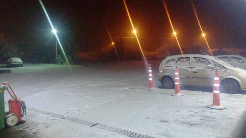 Nevada en Río Turbio (Foto Museo Minero)