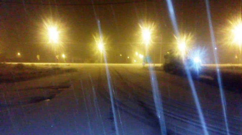 Nevada en Río Turbio (Foto Museo Minero)