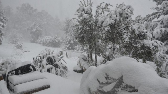 Temporal de nieve en el sur: cerraron rutas y rige un alerta en tres provincias