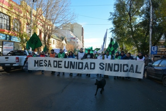 La MUS y otras organizaciones se movilizaron en Río Gallegos
