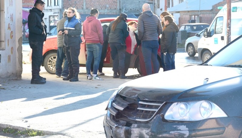 La mujer del Palio fue llevada al nosocomio preventivamente. (Foto: C.R.)