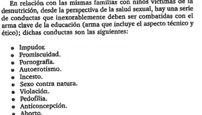 Del libro Gobernar es poblar, del médico Abel Albino (Ed. Fundación Conin, 2010).