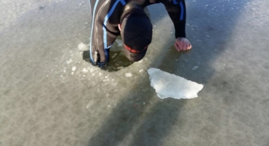 El Municipio había desaconsejado patinar en el hielo. (Archivo)