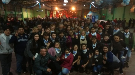 Hubo una gran participación en la peña. (C.G)