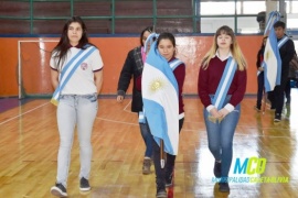 Los juegos intercolegiales tuvieron su acto de apertura