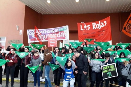 El pañuelazo terminó en el Hospital de Río Gallegos 