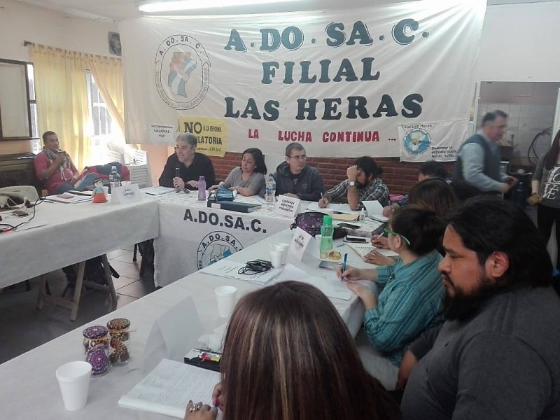 ADOSAC se reunió en Las Heras. 
