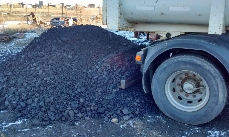 Son diez toneladas de carbón. 