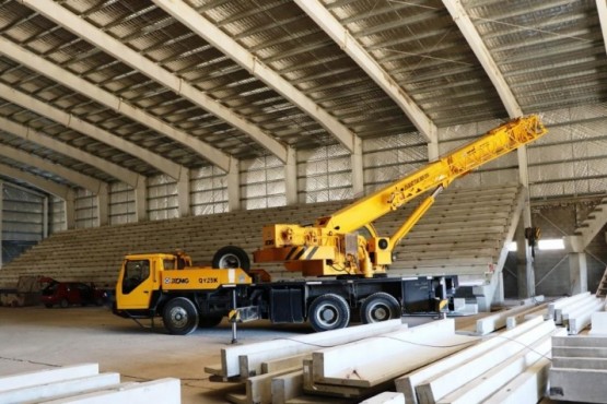 El Micro Estadio va tomando forma