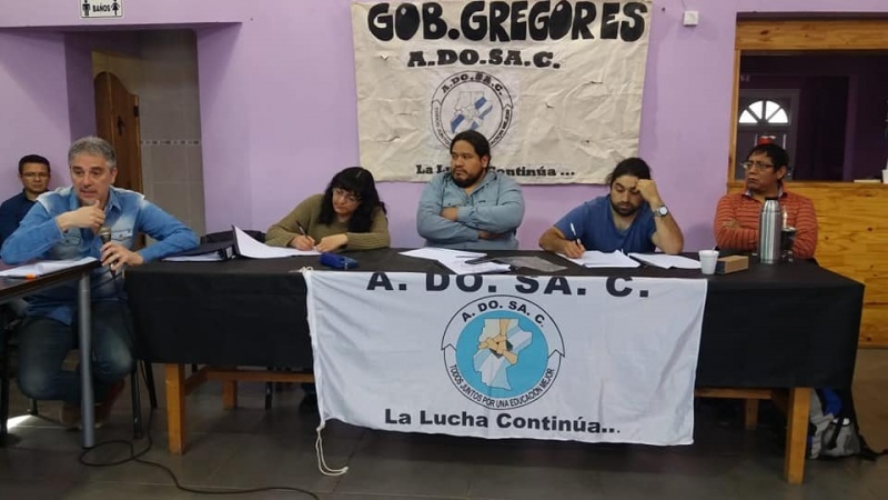 Congreso de ADOSAC, realizado en Gob. Gregores. 