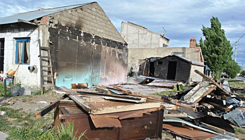Estado en que terminaron las viviendas siniestradas. (Foto: J.C.C.)